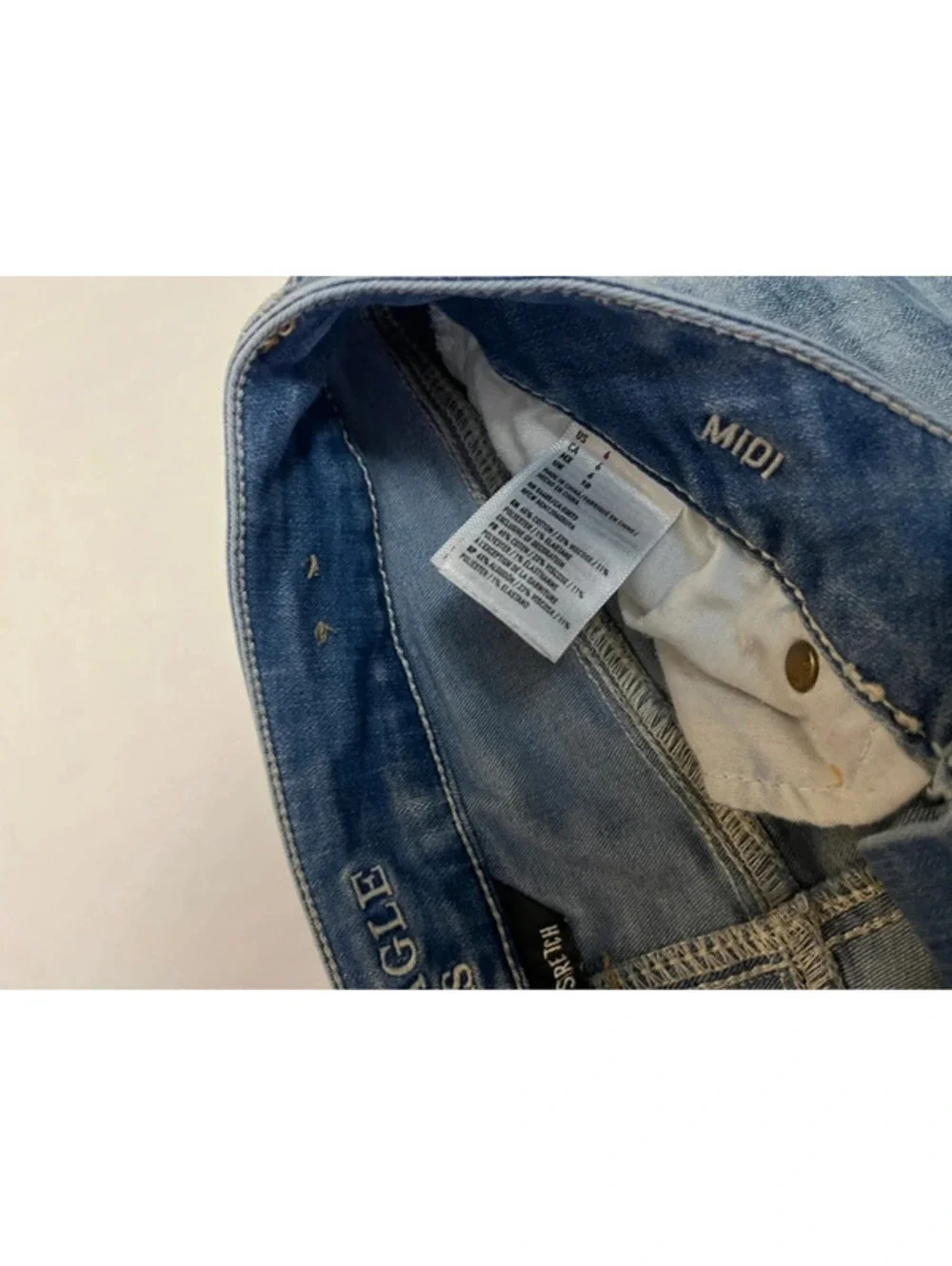 mini denim shorts